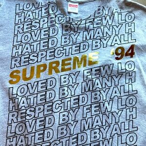 Supreme: Respected Tee